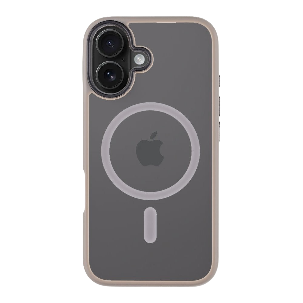 Apple iPhone 16 Hülle – MagForce Hyperstealth, Hellgrau