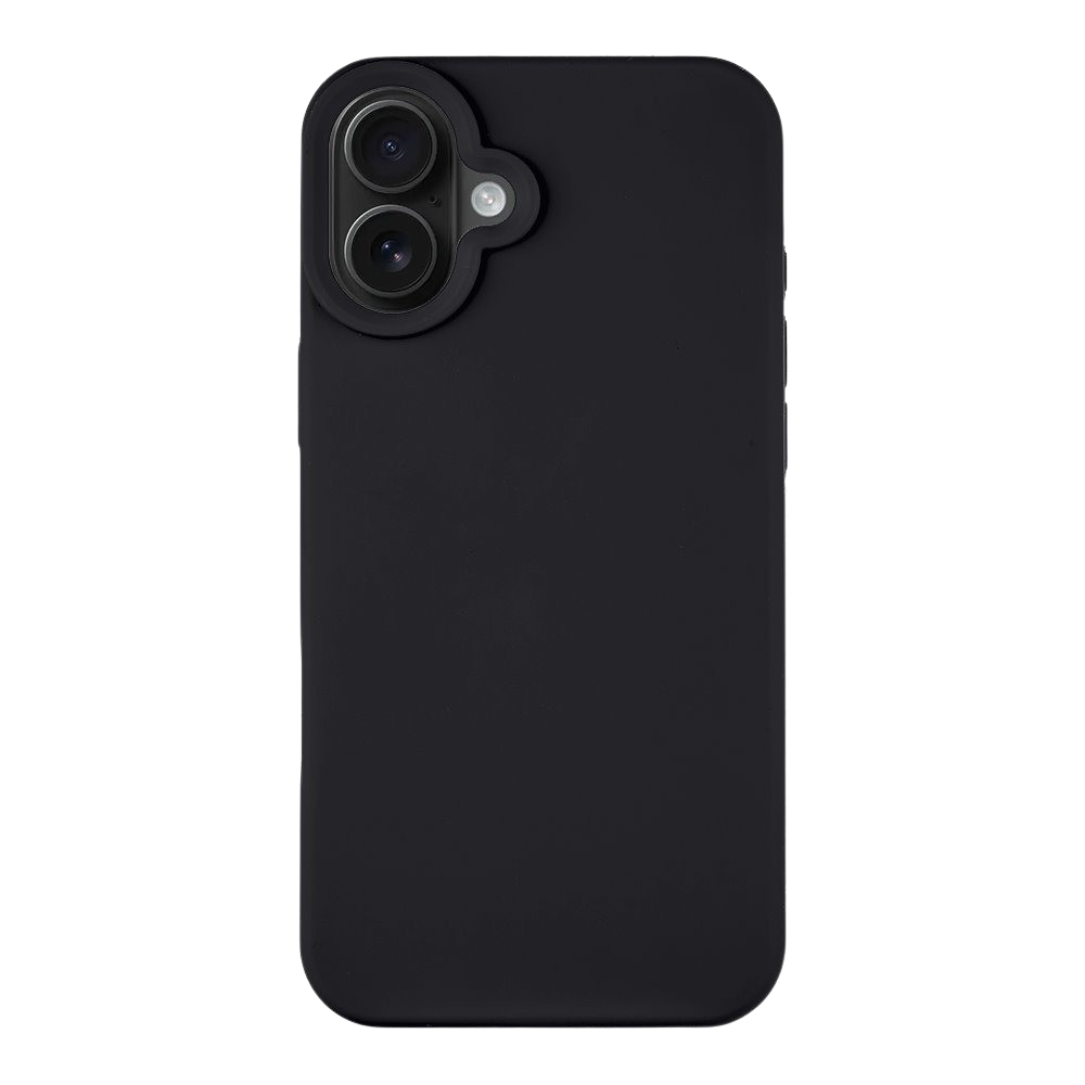 Apple iPhone 16 Plus Hülle – MagForce Velvet Smoothie, Schwarz