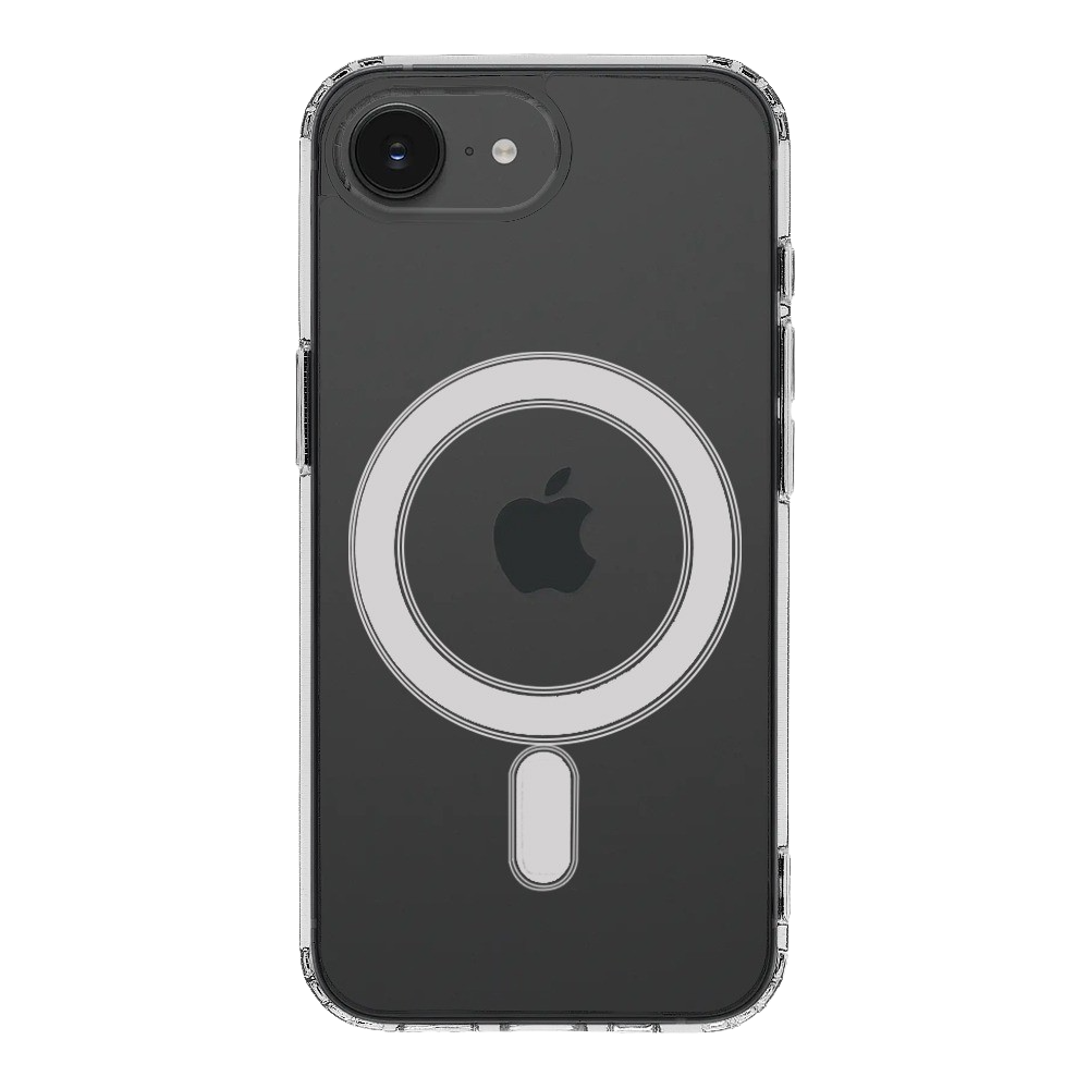 Apple iPhone 16e / 17e Hülle – MagForce, Transparent