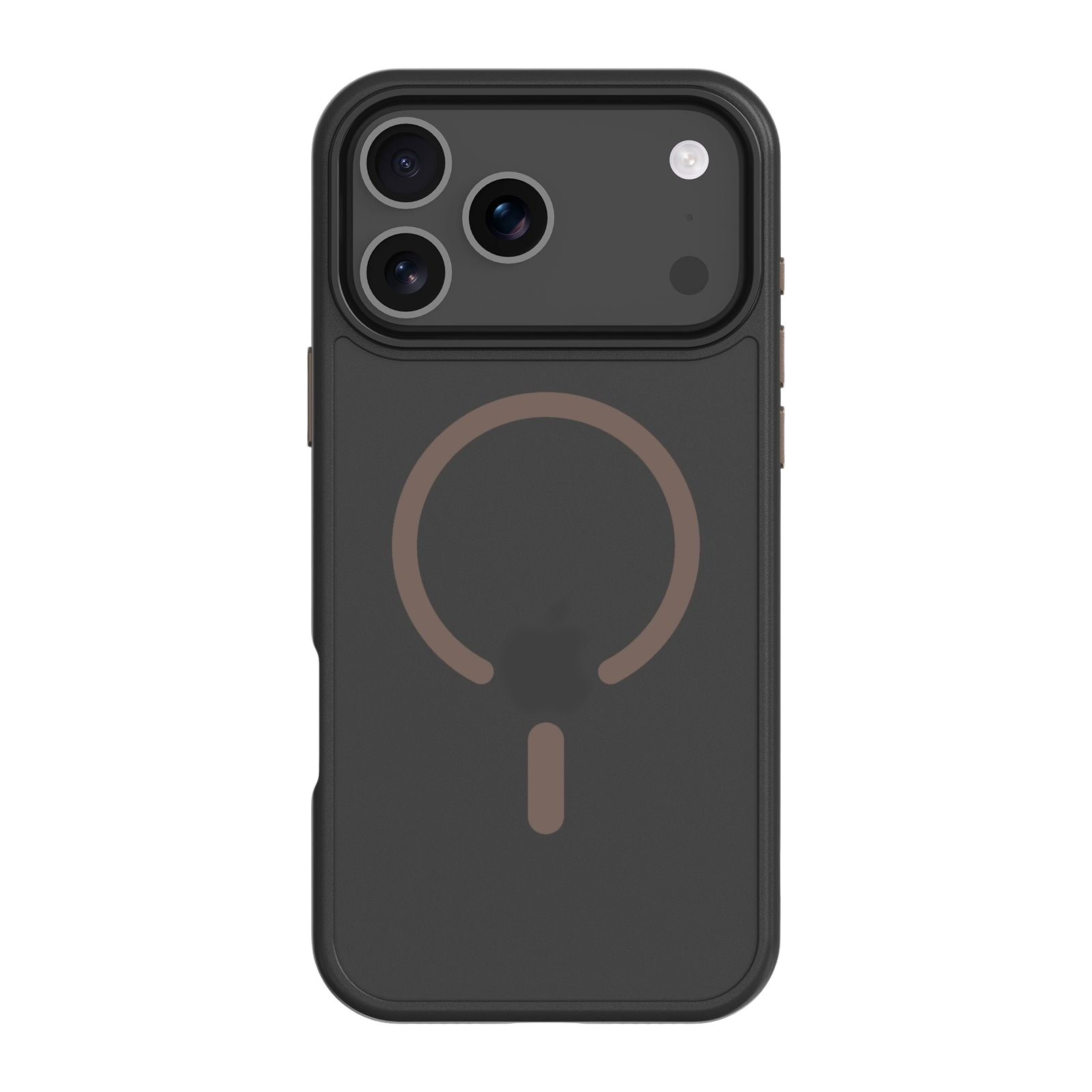 Apple iPhone 17 Pro Max Hülle – MagForce Hyperstealth 2.0, Schwarz/Braun