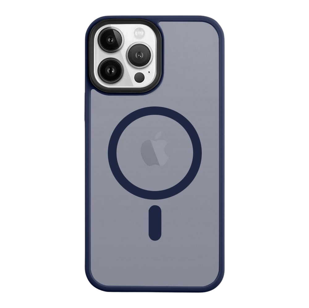 Apple iPhone 13 Pro Max Hülle – MagForce Hyperstealth, Dunkelblau – Standard