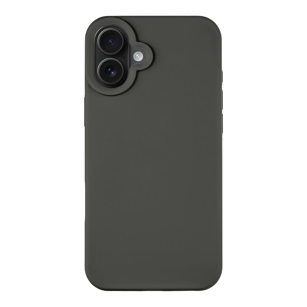 Apple iPhone 16 Plus Hülle – MagForce Velvet Smoothie, Dunkelgrau – Standard